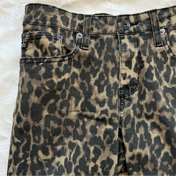 Big Star Leopard Print Mid Rise Skinny Jeans - Picture 2 of 7